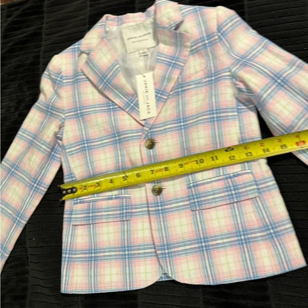 Kids Plaid Jacket - Pink and Blue ♥️NWT♥️